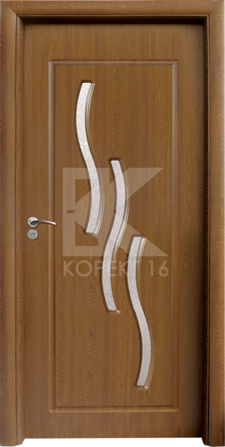 Интериорна врата 014, цвят Златен дъб