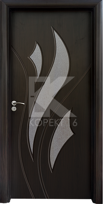Интериорна врата 033, цвят Венге