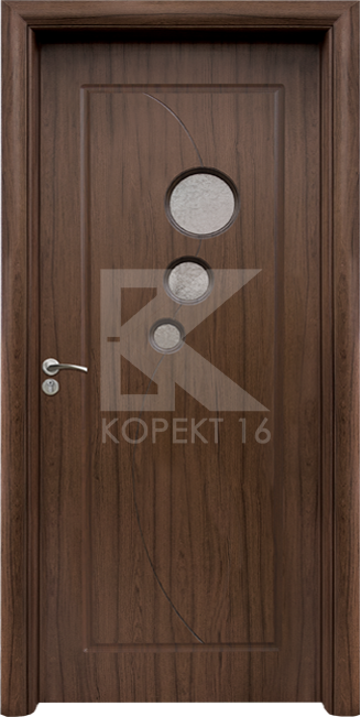 Интериорна врата 017, цвят Орех