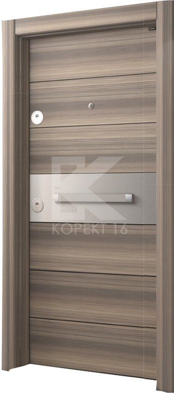 Врати Старлайф L 613 Mystic Walnut / Inox