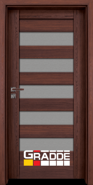 Интериорна врата Gradde Aaven Glas, цвят Шведски Дъб