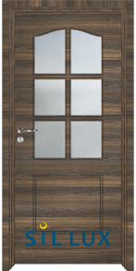 Интериорна врата Sil Lux 3002Е Райски орех