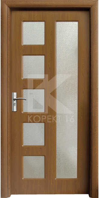Интериорна врата 048, цвят Златен дъб