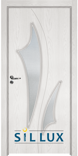 интериорна врата  Sil lux 3014F цвят  Снежен бор 