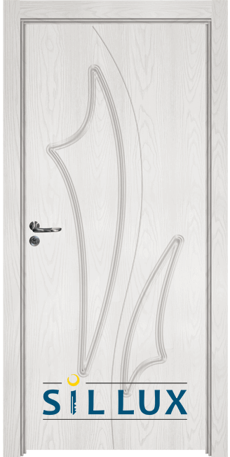 интериорна врата  Sil lux 3014 p F цвят  Снежен бор 