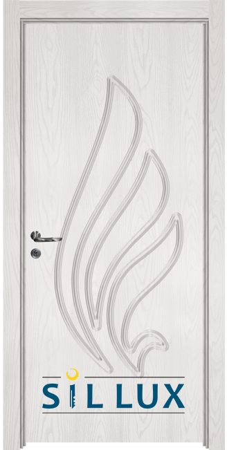 интериорна врата  Sil lux 3013 p F цвят  Снежен бор 