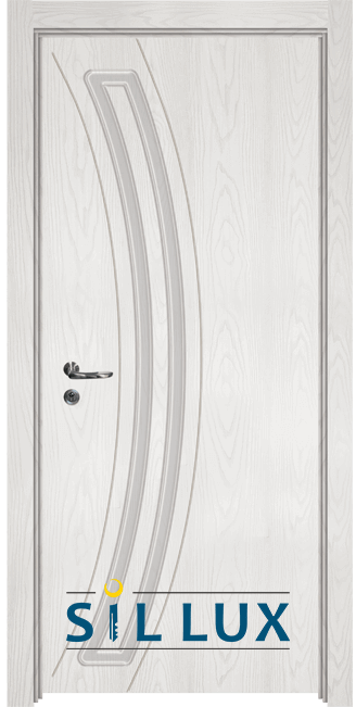 интериорна врата  Sil lux 3012p F цвят  Снежен бор 