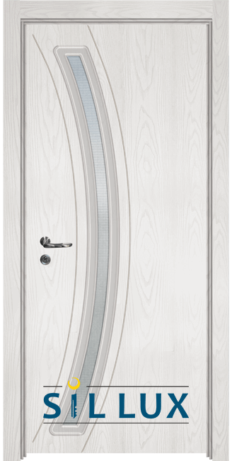 интериорна врата  Sil lux 3012 F цвят  Снежен бор 