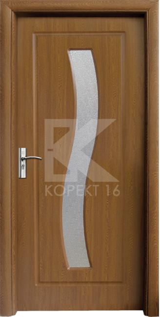 Интериорна врата 066, цвят Златен дъб