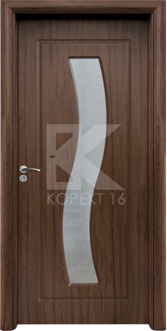 Интериорна врата 066, цвят Орех