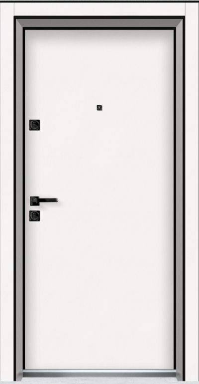Врата за къща Solid White Lux